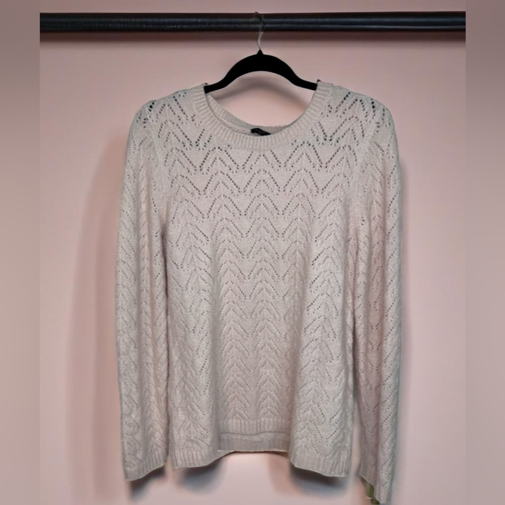 Talbots Knit Sweater Peach Size LG